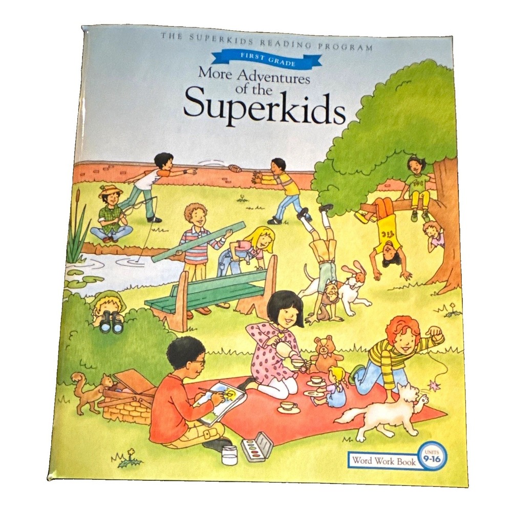 Zaner-Bloser Superkids Reading Program More Adventures Workbook Reading 2025
